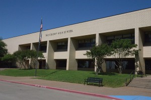 Colony High School, one of the four Lewisville TX Independent School District schools whose auditoriums received a major upgrade.