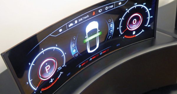 Flexible OLED screens.