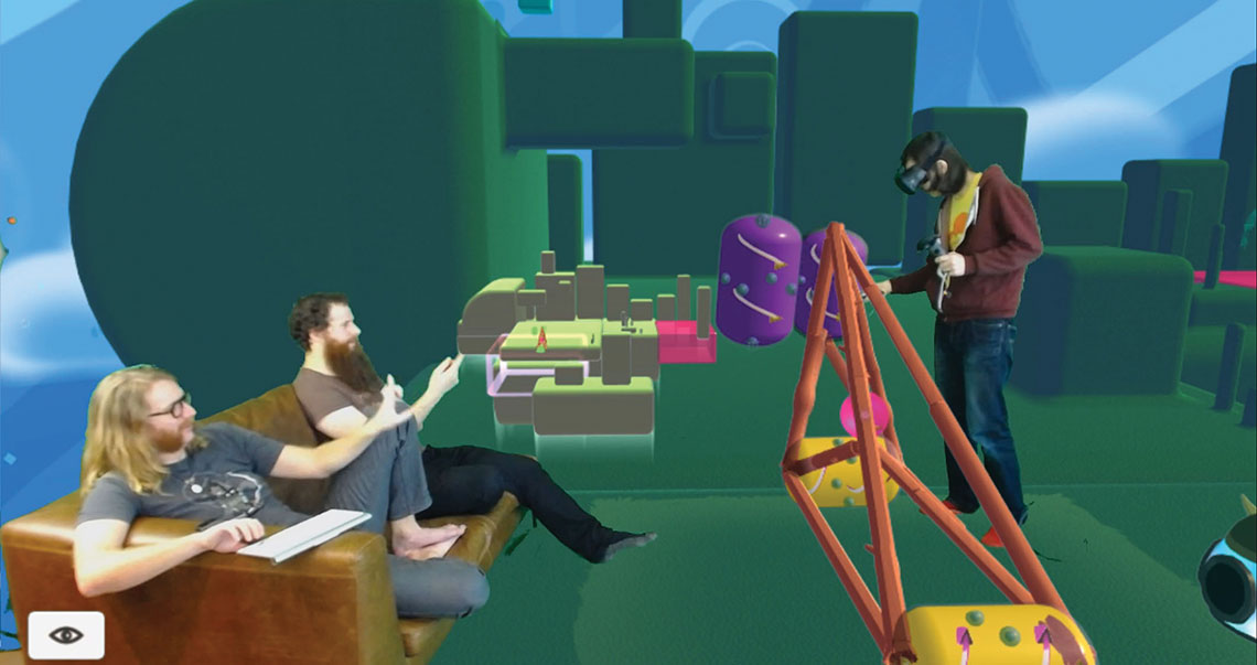 Mixed reality combines AR, VR and local or remote video streams for a richly immersive experience.