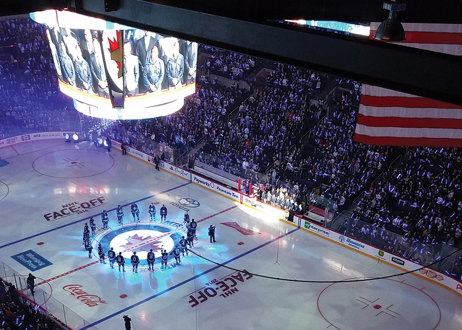 MTS Centre in Winnipeg, Canada, uses digital signage in various forms throughout the facility.