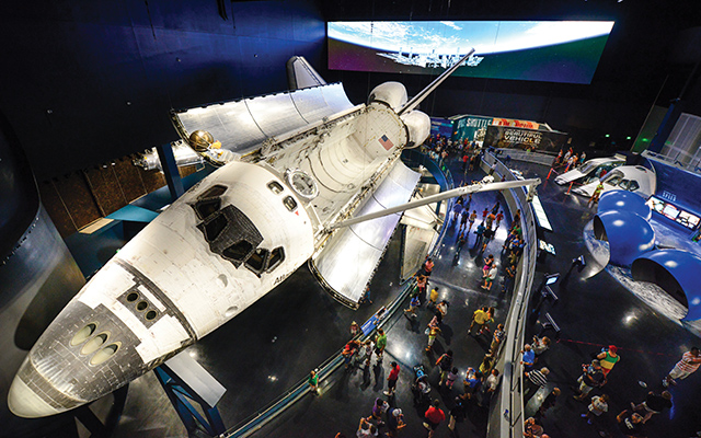 The Hall of Fame’s first exhibition in its new location, Heroes & Legends, offers a healthy dose of inspiration drawn from the exploits of the first human journeys into space.