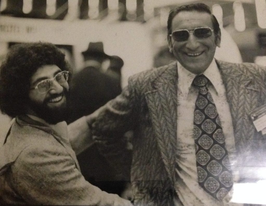 David A. Silverman in the early '70s attending a government photography trade show.
