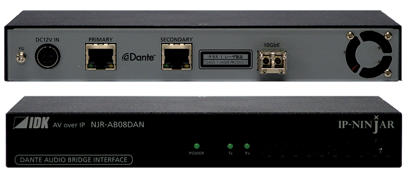 Bridge between IP-NINJAR and Dante Audio Network