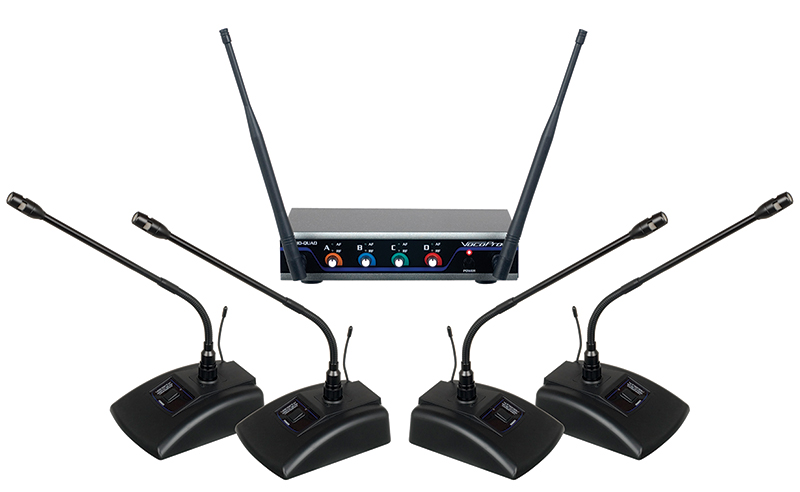 DigitalQuad-Conference Wireless Systems With Encryption