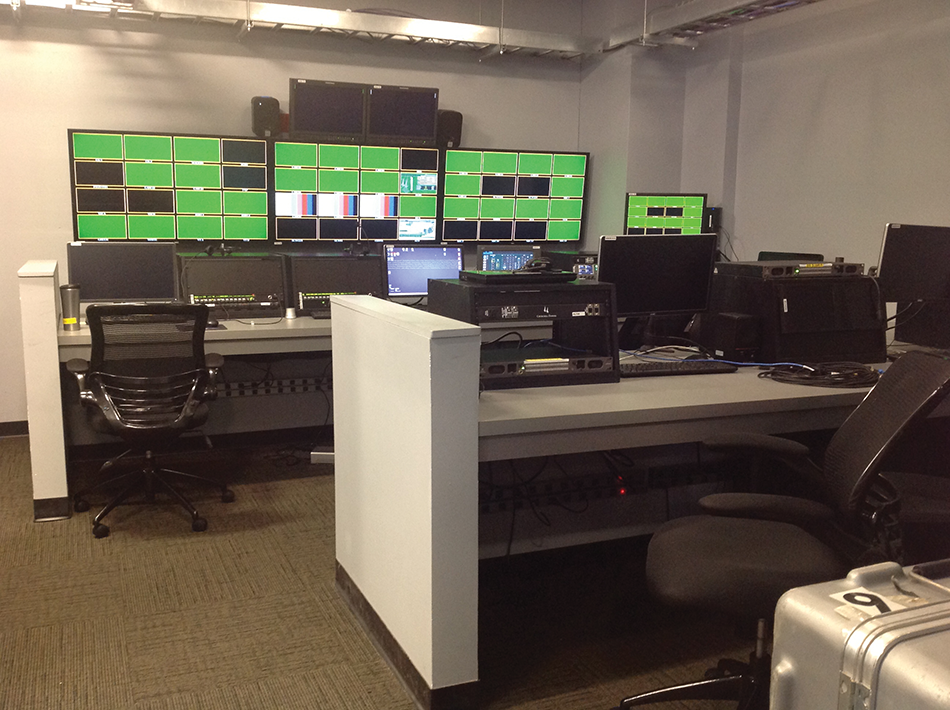 The broadcast facility.
