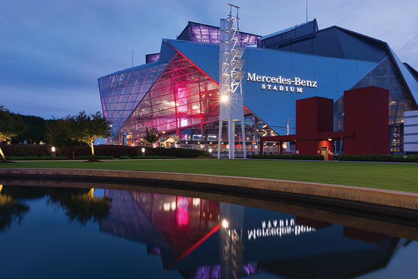 The 71,000-seat Mercedes-Benz Stadium cost $1.5 billion, and it looks marvelous.