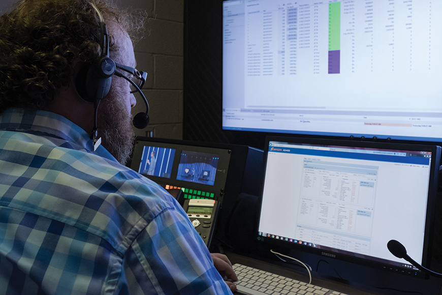 Mankin’s network operations center is staffed by a team of dedicated Guardian technicians who are on call 24/7.