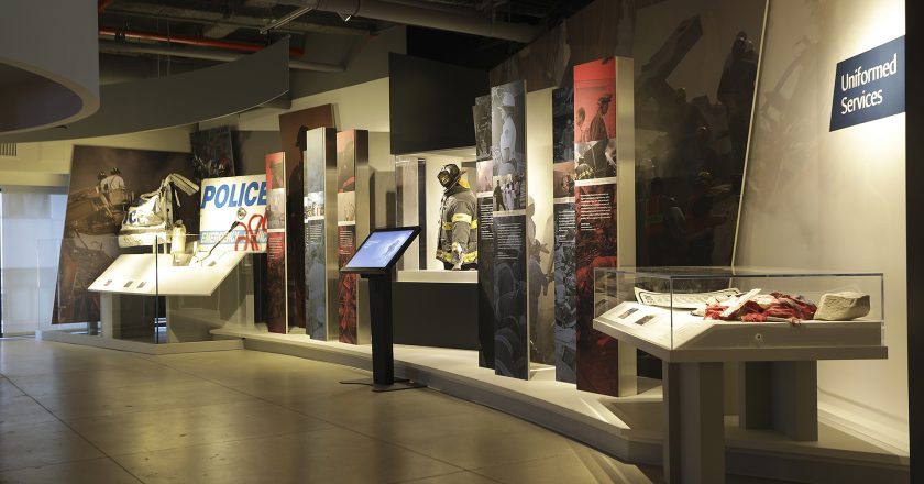 The 9/11 Tribute Museum’s six interactive kiosks enhance the visitor experience, allowing visitors to choose and control the playback of selected content.