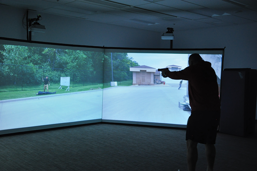 Lifelike simulations help prepare public safety officers for real-world situations.