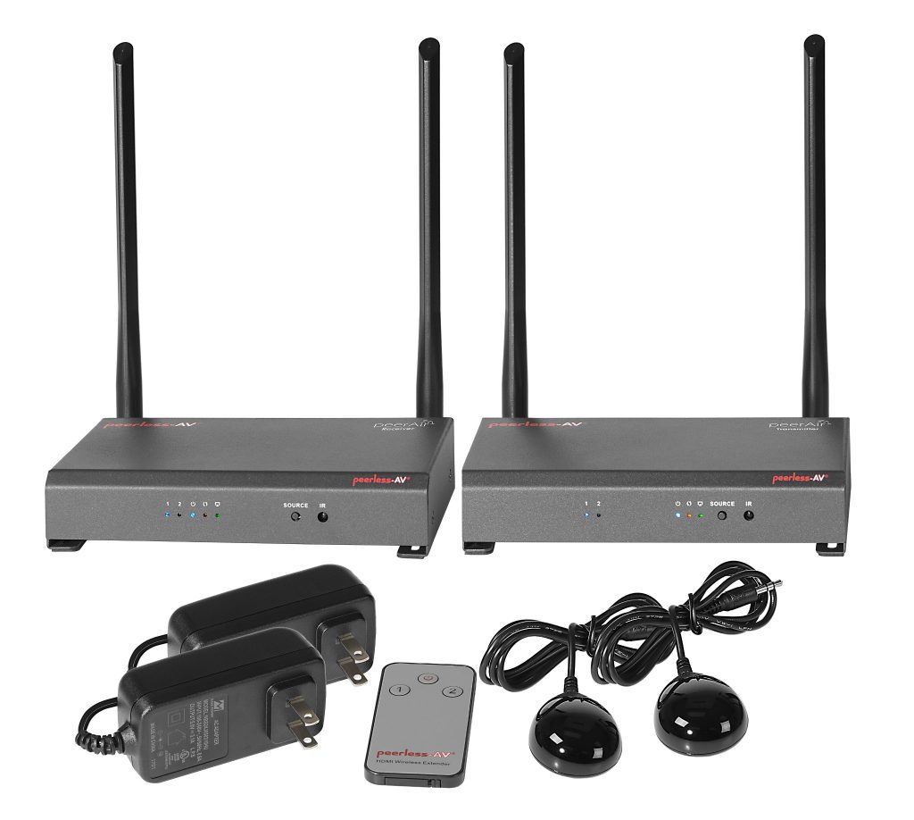 HDS-WHDI100 PeerAir Wireless System Group Shot