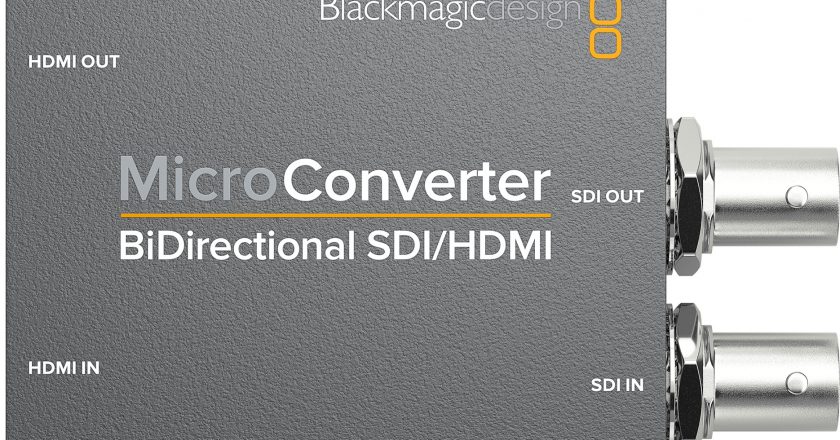 Blackmagic Design’s Blackmagic Micro Converter Bi-Directional SDI/HDMI