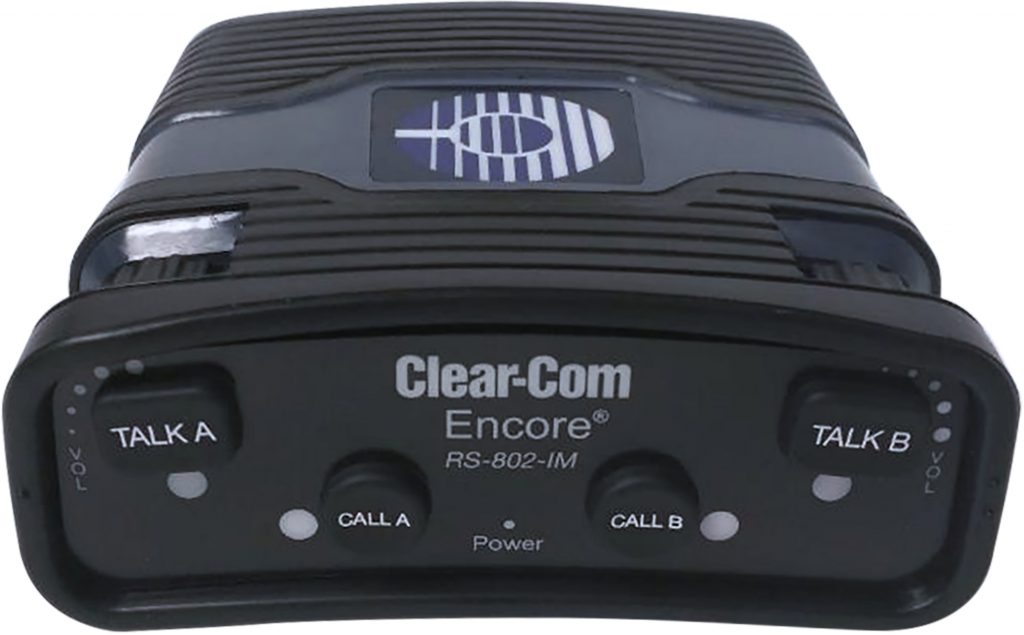 Clear-Com’s 800 Series Encore Analog Partyline Beltpacks