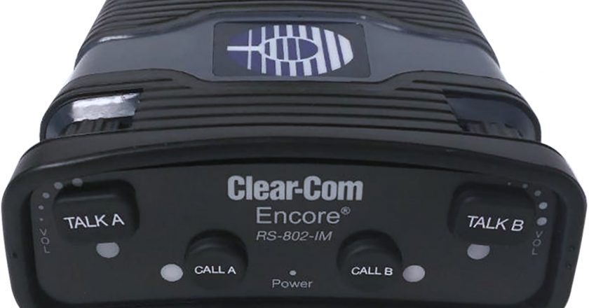 Clear-Com’s 800 Series Encore Analog Partyline Beltpacks