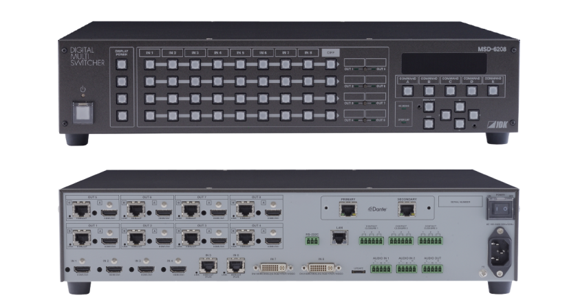 IDK America’s MSD-6200 Multi-Format AV Signal Switcher