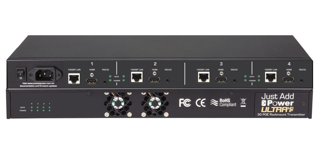 Just Add Power’s VBS-HDIP-74 3G PoE Transmitter