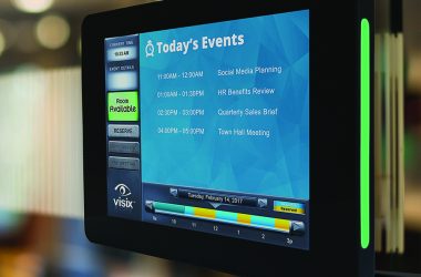 Visix 2nd-Gen Touch10 Interactive Room Sign