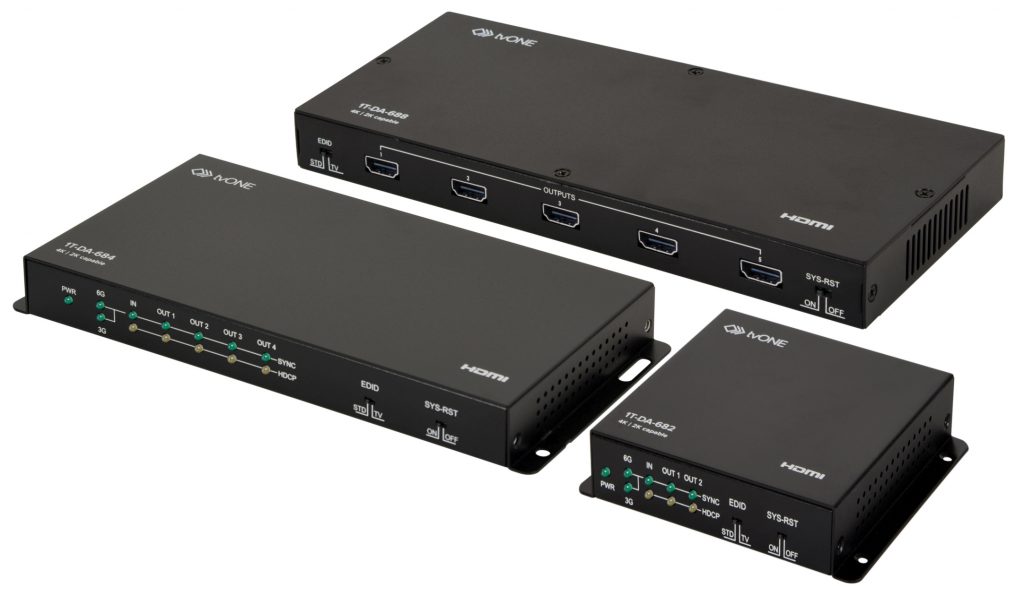 tvONE’s 1T-DA-68x Distribution Amp Series