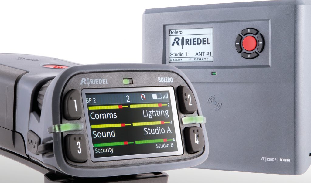 Riedel Communications’ Bolero Standalone Wireless Intercom System