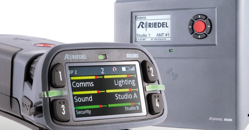 Riedel Communications’ Bolero Standalone Wireless Intercom System