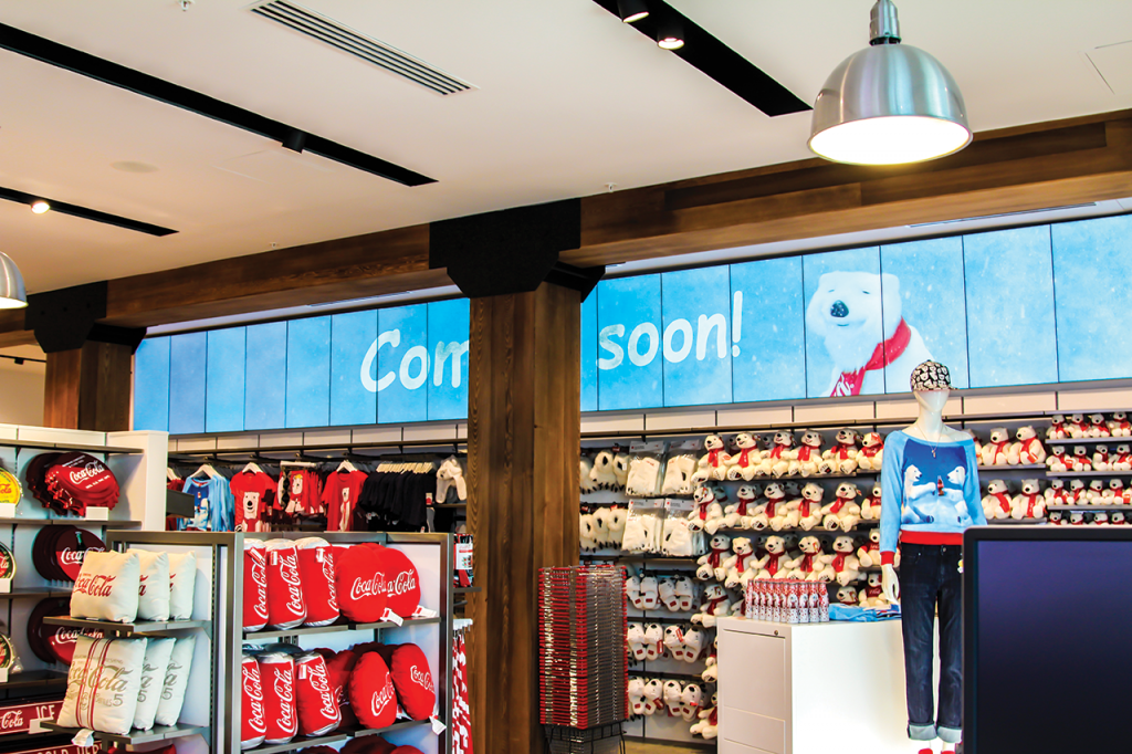 Avl Creates Arctic Showcase For Disney Springs Coca Cola Store