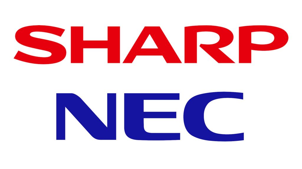 Sharp, NEC