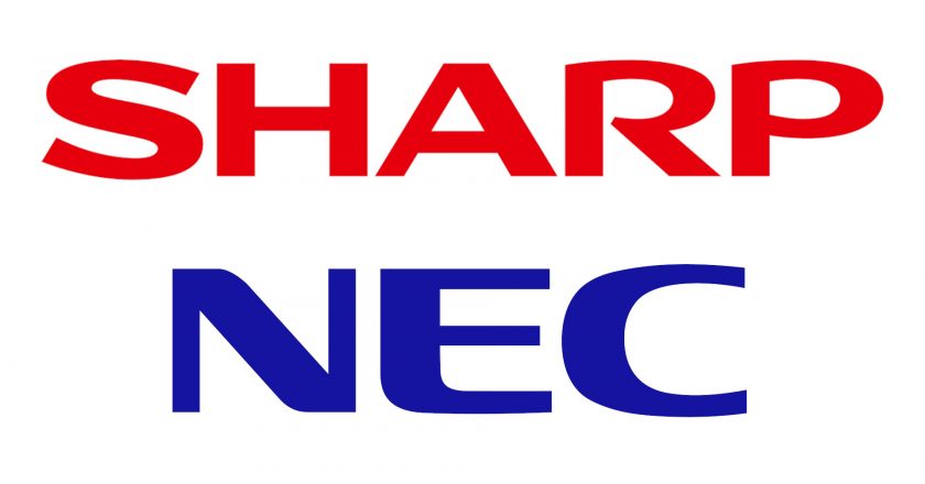 Sharp, NEC