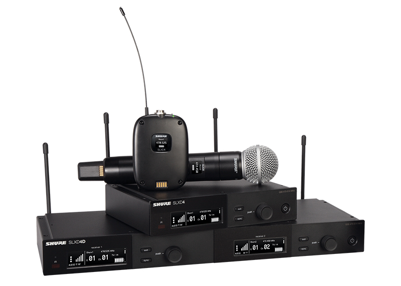 SLX-D Digital Wireless System For Speech And Music