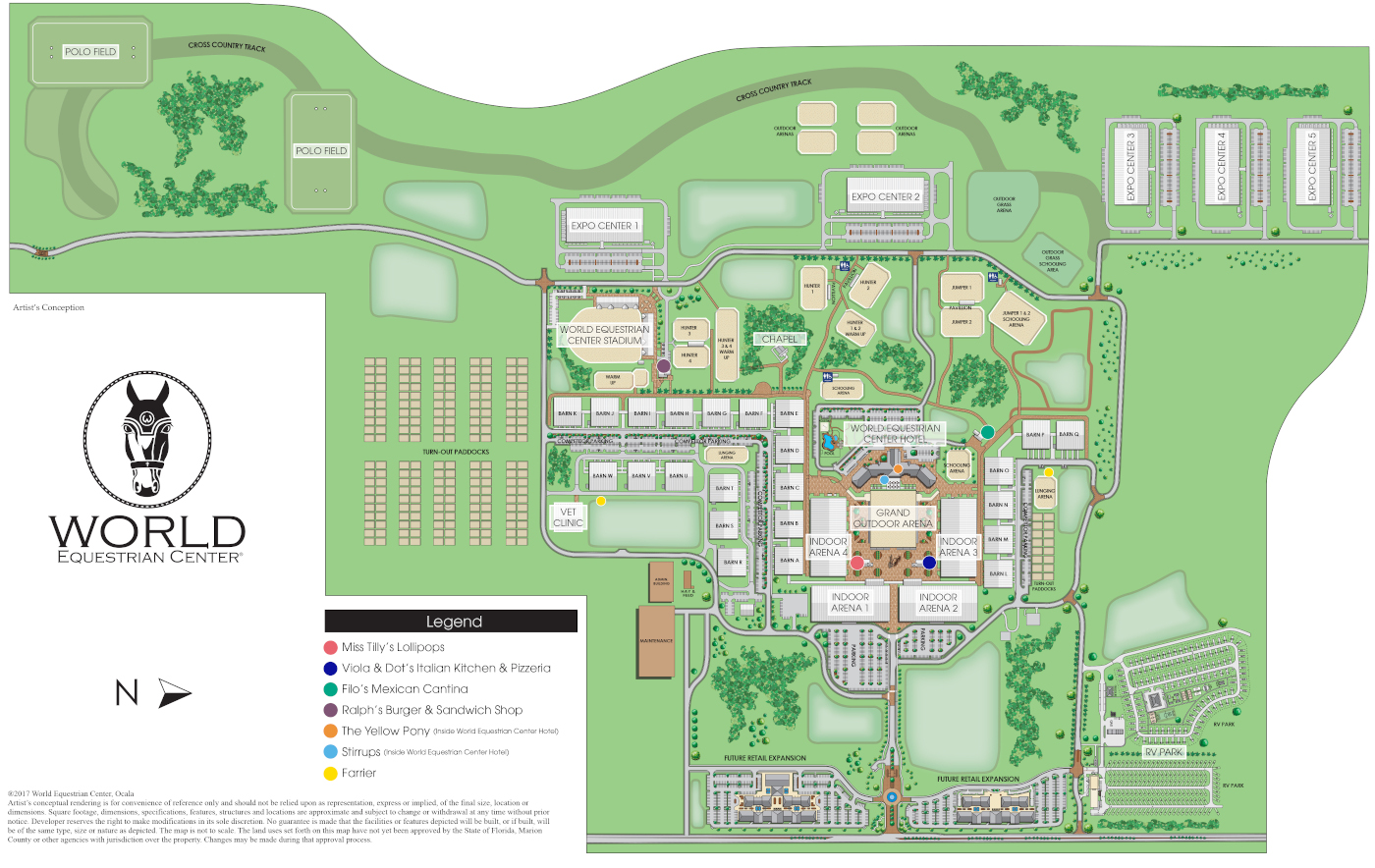 WEC Ocala Map