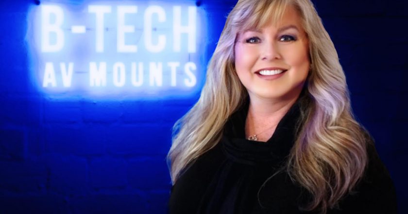 Tiffany Dozier, VP of Sales at B-Tech AV Mounts