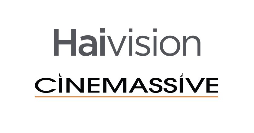 haivision and cinemassive logos