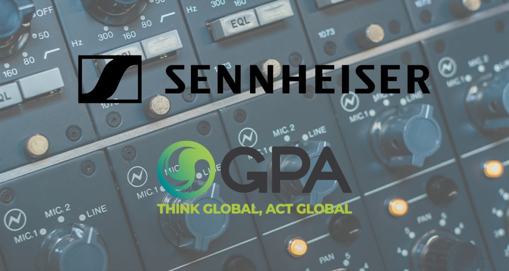 sennheiser and gpa logos