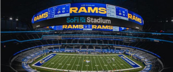 LA Rams' Infinity Screen