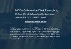 imcaa collaboration thanksgiving webinar week 2021 info