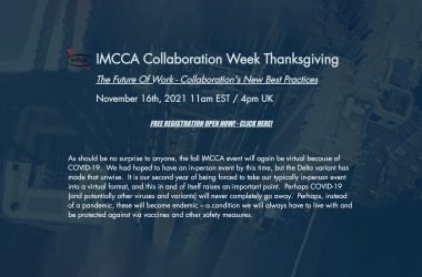 imcaa collaboration thanksgiving webinar week 2021 info
