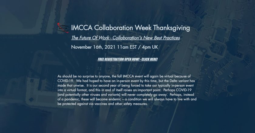 imcaa collaboration thanksgiving webinar week 2021 info